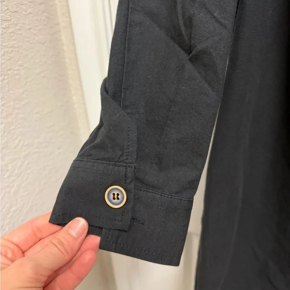 Pomander Place Black Popover Longsleeve Dress - Picture 6 of 12